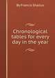 Chronological tables for every day in the year, By Francis Shallus 