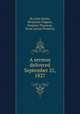 A sermon delivered September 25, 1827, By John Smith, Benjamin Tappan, Stephen Thurston, Swan Lyman Pomeroy 