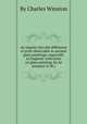An inquiry into the difference of style observable in ancient glass paintings, especially in England: with hints on glass painting, by an amateur (C.W.)., By Charles Winston 
