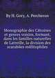Monographie des Cйtoines et genres voisins, formant, dans les familles naturelles de Latreille, la division des scarabйes mйlitophiles, By H. Gory, A. Percheron 