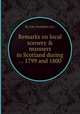Remarks on local scenery & manners in Scotland during ... 1799 and 1800, By John Stoddart (sir.) 