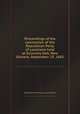 Proceedings of the convention of the Republican Party of Louisiana held at Economy Hall, New Orleans, September 25, 1865, By Republican Party (La.). Convention 