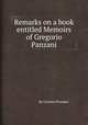 Remarks on a book entitled Memoirs of Gregorio Panzani, By Charles Plowden 