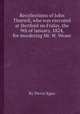 Recollections of John Thurtell, who was executed at Hertford on Friday, the 9th of January, 1824, for murdering Mr. W. Weare, By Pierce Egan 