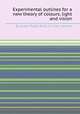 Experimental outlines for a new theory of colours, light and vision, By Joseph Reade (M.D.), Sir Isaac Newton 