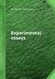Experimental essays, By Charles Tomlinson 