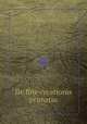De fine creationis primario, By Ludwig A. Krebs 