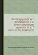 Eidlographia Vet. Testamenti, i. e. brevis idolorum, quorum in V. T. mentio fit, descriptio, By Johann Heinrich Hottinger, Johann Jacob ¬de Losea 