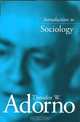 Introduction to Sociology, Theodor W. Adorno 