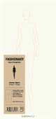 Fashionary Womens Figures Memo Pad, 