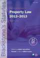 Blackstone's Statutes on Property Law 2012-2013, Meryl Thomas 