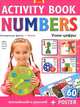 Numbers. Учим цифры. Английский и русский + Poster + 60 Stickers, 