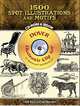 1500 Spot Illustrations and Motifs CD-ROM and Book, 