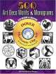 800 Art Deco Motifs and Monograms (+CD), Samuel Welo 