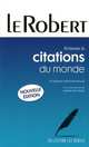 Dictionnaire de Citations du Monde, Montreynaud Florence 