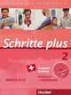 Schritte plus 2. Ausgabe Schweiz. Kursbuch + Arbeitsbuch (+ Audio CD), Bovermann Monika 