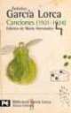 Canciones, 1921-1924, Federico Garcia Lorca 