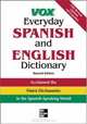 Vox Everyday Spanish And English Dictionary, 