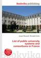 List of public university systems and consortiums in France, Jesse Russell,Ronald Cohn 