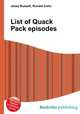 List of Quack Pack episodes, Jesse Russell,Ronald Cohn 
