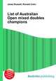 List of Australian Open mixed doubles champions, Jesse Russell,Ronald Cohn 