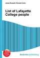 List of Lafayette College people, Jesse Russell,Ronald Cohn 