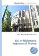 List of diplomatic missions of France, Jesse Russell,Ronald Cohn 