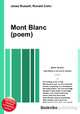 Mont Blanc (poem), Jesse Russell,Ronald Cohn 