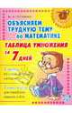 Таблица умножения за 7 дней. Объясняем трудную тему по математике, Остапенко Марина Анатольевна 