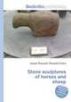 Stone sculptures of horses and sheep, Jesse Russell,Ronald Cohn 