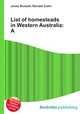 List of homesteads in Western Australia: A, Jesse Russell,Ronald Cohn 