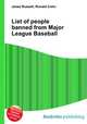 List of people banned from Major League Baseball, Jesse Russell,Ronald Cohn 