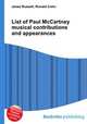List of Paul McCartney musical contributions and appearances, Jesse Russell,Ronald Cohn 