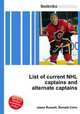 List of current NHL captains and alternate captains, Jesse Russell,Ronald Cohn 