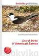 List of birds of American Samoa, Jesse Russell,Ronald Cohn 