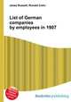 List of German companies by employees in 1907, Jesse Russell,Ronald Cohn 