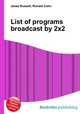 List of programs broadcast by 2x2, Jesse Russell,Ronald Cohn 