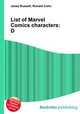List of Marvel Comics characters: D, Jesse Russell,Ronald Cohn 