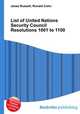 List of United Nations Security Council Resolutions 1001 to 1100, Jesse Russell,Ronald Cohn 