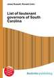 List of lieutenant governors of South Carolina, Jesse Russell,Ronald Cohn 