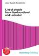 List of people from Newfoundland and Labrador, Jesse Russell,Ronald Cohn 