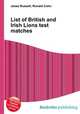 List of British and Irish Lions test matches, Jesse Russell,Ronald Cohn 