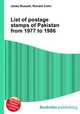 List of postage stamps of Pakistan from 1977 to 1986, Jesse Russell,Ronald Cohn 