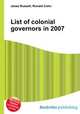 List of colonial governors in 2007, Jesse Russell,Ronald Cohn 