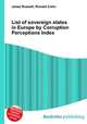 List of sovereign states in Europe by Corruption Perceptions Index, Jesse Russell,Ronald Cohn 