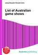 List of Australian game shows, Jesse Russell,Ronald Cohn 