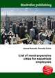 List of most expensive cities for expatriate employees, Jesse Russell,Ronald Cohn 