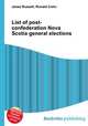 List of post-confederation Nova Scotia general elections, Jesse Russell,Ronald Cohn 
