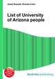 List of University of Arizona people, Jesse Russell,Ronald Cohn 