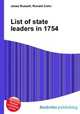 List of state leaders in 1754, Jesse Russell,Ronald Cohn 